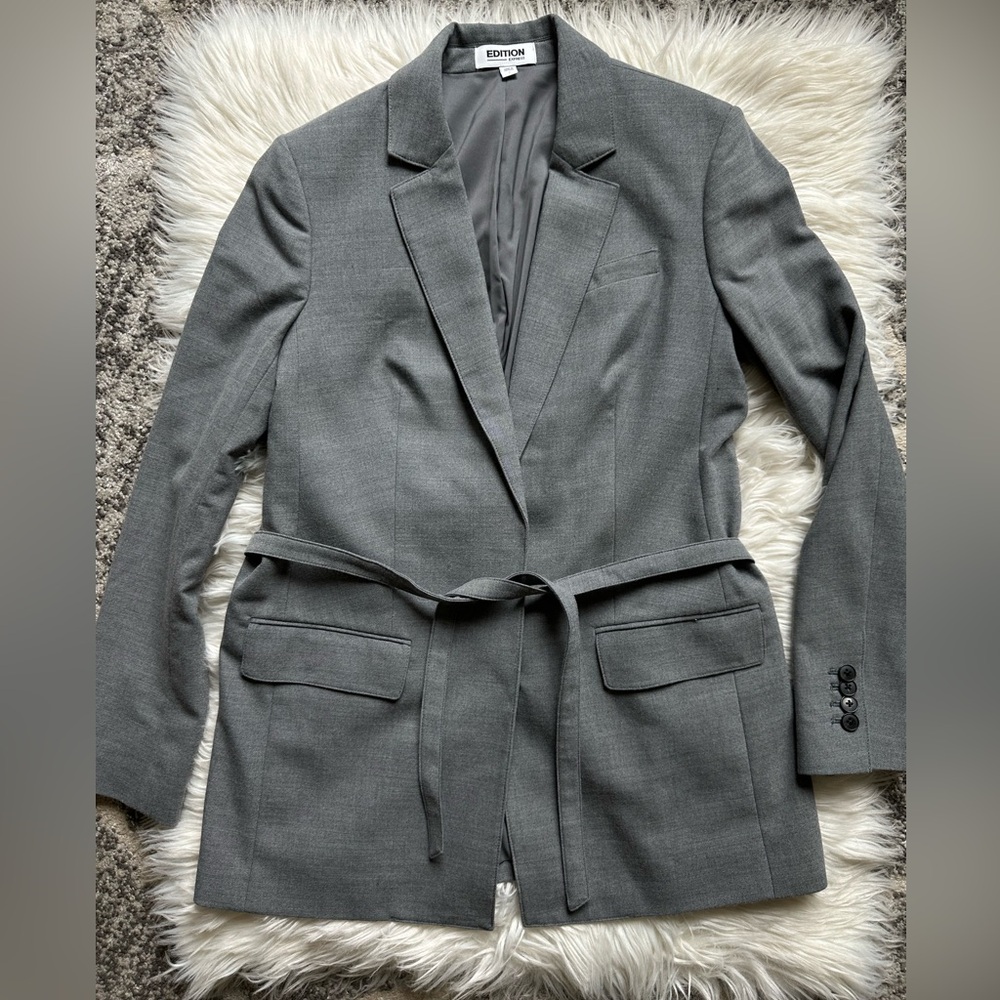 NEW Express x Simon Spurr notch lapel blazer - Picture 4 of 13